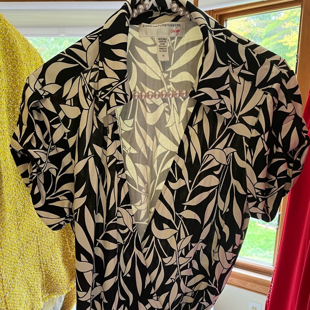 Diane von Furstenberg Jilda Silk Top